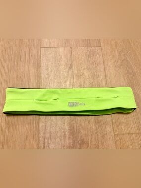 FlipBelt Neon Green Reflective Running Waist Belt